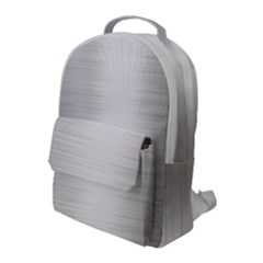 Aluminum Textures, Polished Metal Plate Flap Pocket Backpack (large) by nateshop