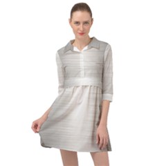 Aluminum Textures, Polished Metal Plate Mini Skater Shirt Dress