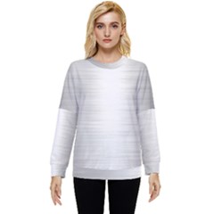 Aluminum Textures, Polished Metal Plate Hidden Pocket Sweatshirt