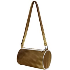 Gold, Golden Background ,aesthetic Mini Cylinder Bag by nateshop