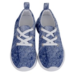 Blue Grunge Texture, Wall Texture, Blue Retro Background Running Shoes by nateshop