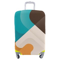 Retro Colored Abstraction Background, Creative Retro Luggage Cover (medium) by nateshop