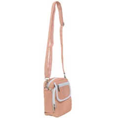 Peach Fuzz 2024 Shoulder Strap Belt Bag by dressshop