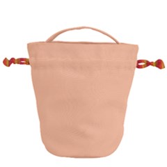 Peach Fuzz 2024 Drawstring Bucket Bag by dressshop