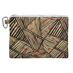 Abstract Geometric Pattern, Abstract Paper Backgrounds Canvas Cosmetic Bag (xl)