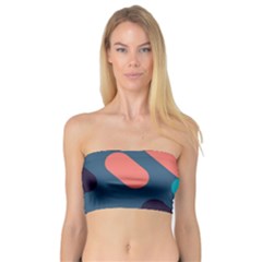Blue Geometric Background, Abstract Lines Background Bandeau Top by nateshop