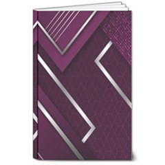 Purple Abstract Background, Luxury Purple Background 8  X 10  Softcover Notebook by nateshop