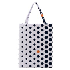 Honeycomb Hexagon Pattern Abstract Classic Tote Bag by Grandong