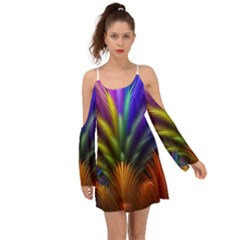 Abstract Colors - , Abstract Colors Boho Dress by nateshop