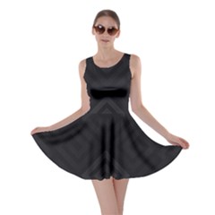 Black Pattern, Black, Pattern Skater Dress