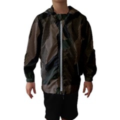 Camo, Abstract, Beige, Black, Brown Military, Mixed, Olive Kids  Hooded Windbreaker by nateshop