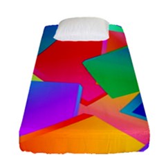 Colors, Color Fitted Sheet (Single Size)