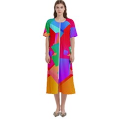 Colors, Color Women s Cotton Short Sleeve Night Gown