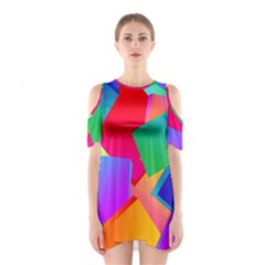 Colors, Color Shoulder Cutout One Piece Dress