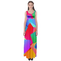 Colors, Color Empire Waist Maxi Dress