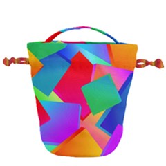 Colors, Color Drawstring Bucket Bag by nateshop