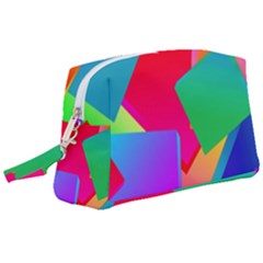 Colors, Color Wristlet Pouch Bag (Large)