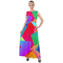 Colors, Color Chiffon Mesh Boho Maxi Dress