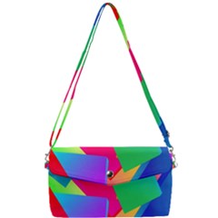 Colors, Color Removable Strap Clutch Bag by nateshop