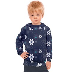 Flowers Pattern , Pattern, Flowers, Texture Kids  Hooded Pullover by nateshop