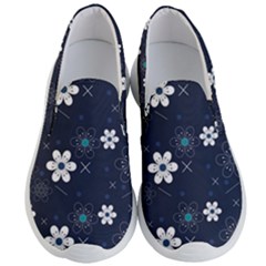 Flowers Pattern , Pattern, Flowers, Texture Men s Lightweight Slip Ons by nateshop