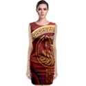 Holiday, Chinese New Year, Year Of The Tiger Classic Sleeveless Midi Dress View1