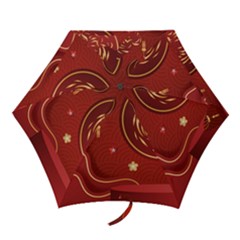 Holiday, Chinese New Year, Mini Folding Umbrellas by nateshop