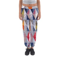 Mosaic, Colorful, Rhombuses, Pattern, Geometry Women s Jogger Sweatpants by nateshop