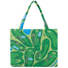 Golf Course Par Golf Course Green Mini Tote Bag by Grandong