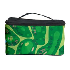 Golf Course Par Golf Course Green Cosmetic Storage Case by Grandong