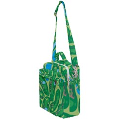 Golf Course Par Golf Course Green Crossbody Day Bag by Grandong