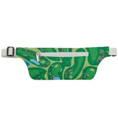 Golf Course Par Golf Course Green Active Waist Bag by Grandong