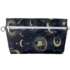 Asian Set With Clouds Moon Sun Stars Vector Collection Oriental Chinese Japanese Korean Style Handbag Organizer by Grandong