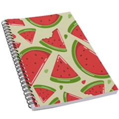 Cute Watermelon Seamless Pattern 5 5  X 8 5  Notebook by Grandong