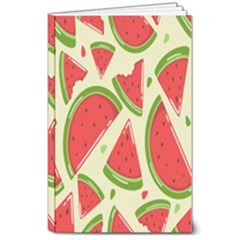 Cute Watermelon Seamless Pattern 8  X 10  Softcover Notebook by Grandong