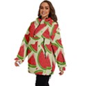 Cute Watermelon Seamless Pattern Women s Ski and Snowboard Jacket View3