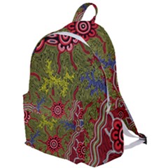 Authentic Aboriginal Art - Connections The Plain Backpack