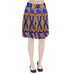 Authentic Aboriginal Art - Emu Dreaming Pleated Skirt