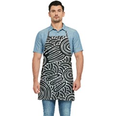 Authentic Aboriginal Art - Meeting Places Kitchen Apron