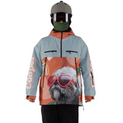 My Love Dog Colorful Men s Ski And Snowboard Waterproof Breathable Jacket