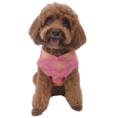 Fuzzy Peach Aurora Pink Stars Dog Sweater by PatternSalad