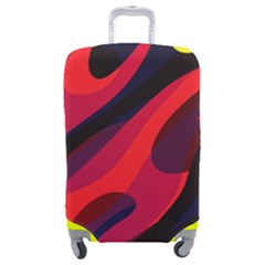 Abstract Fire Flames Grunge Art, Creative Luggage Cover (medium) by nateshop