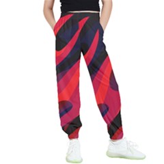 Abstract Fire Flames Grunge Art, Creative Kids  Joggers