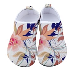 Abstract Floral Background Men s Sock-style Water Shoes by nateshop