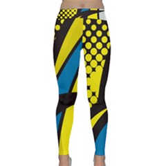 Colorful Abstract Background Art Classic Yoga Leggings