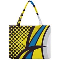 Colorful Abstract Background Art Mini Tote Bag by nateshop