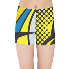 Colorful Abstract Background Art Kids  Sports Shorts by nateshop