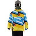 Colorful Paint Strokes Men s Ski and Snowboard Jacket View1