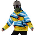 Colorful Paint Strokes Men s Ski and Snowboard Jacket View2