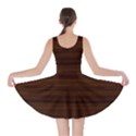 Dark Brown Wood Texture, Cherry Wood Texture, Wooden Skater Dress View2